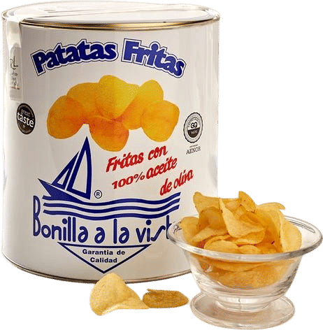 Bonilla a La Vista Patatas Fritas Crisp Tin