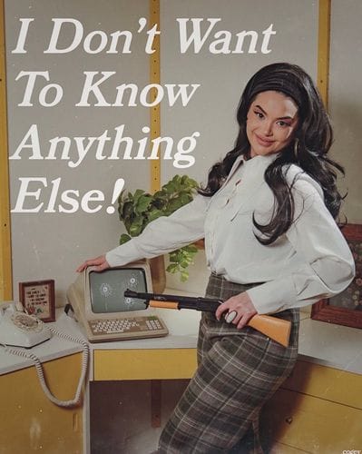 Knowing less stuff