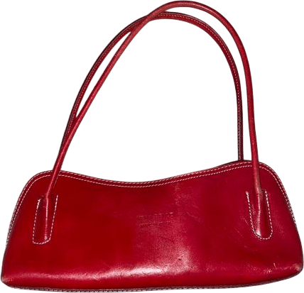 Red Leather Handbag