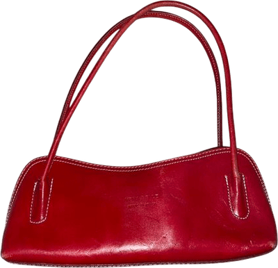 Red Leather Handbag