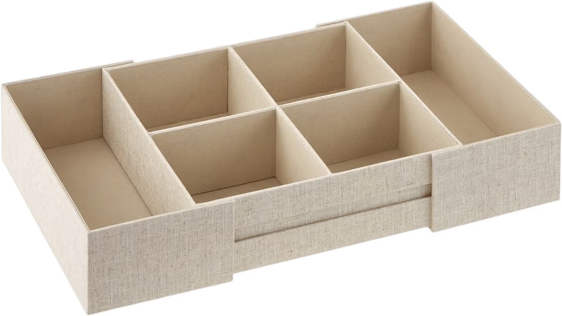Expandable Linen Drawer Organizer