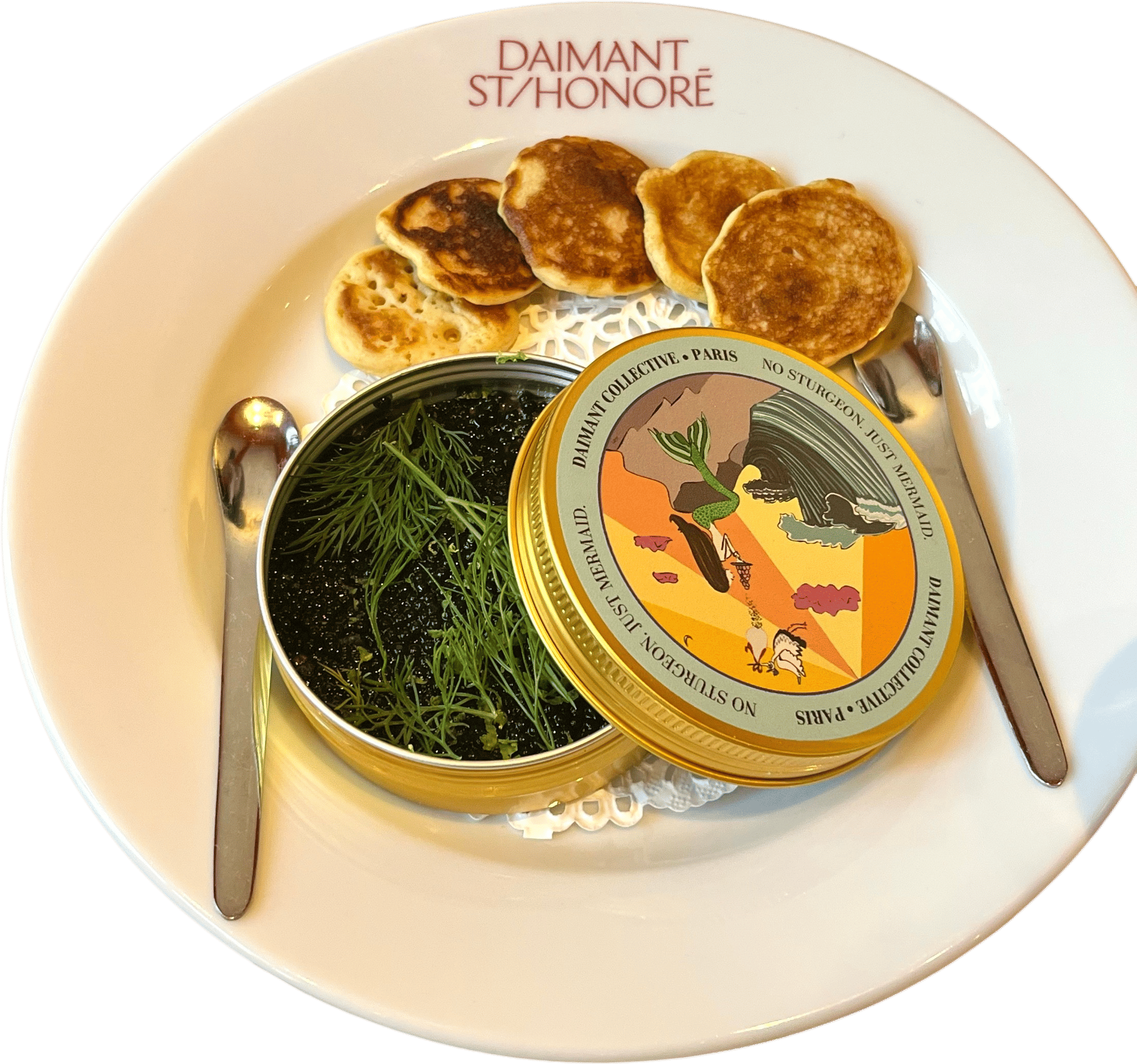 vegan caviar from Daimant St Honore