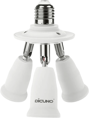 3 in 1 Light Socket Splitter Adapter