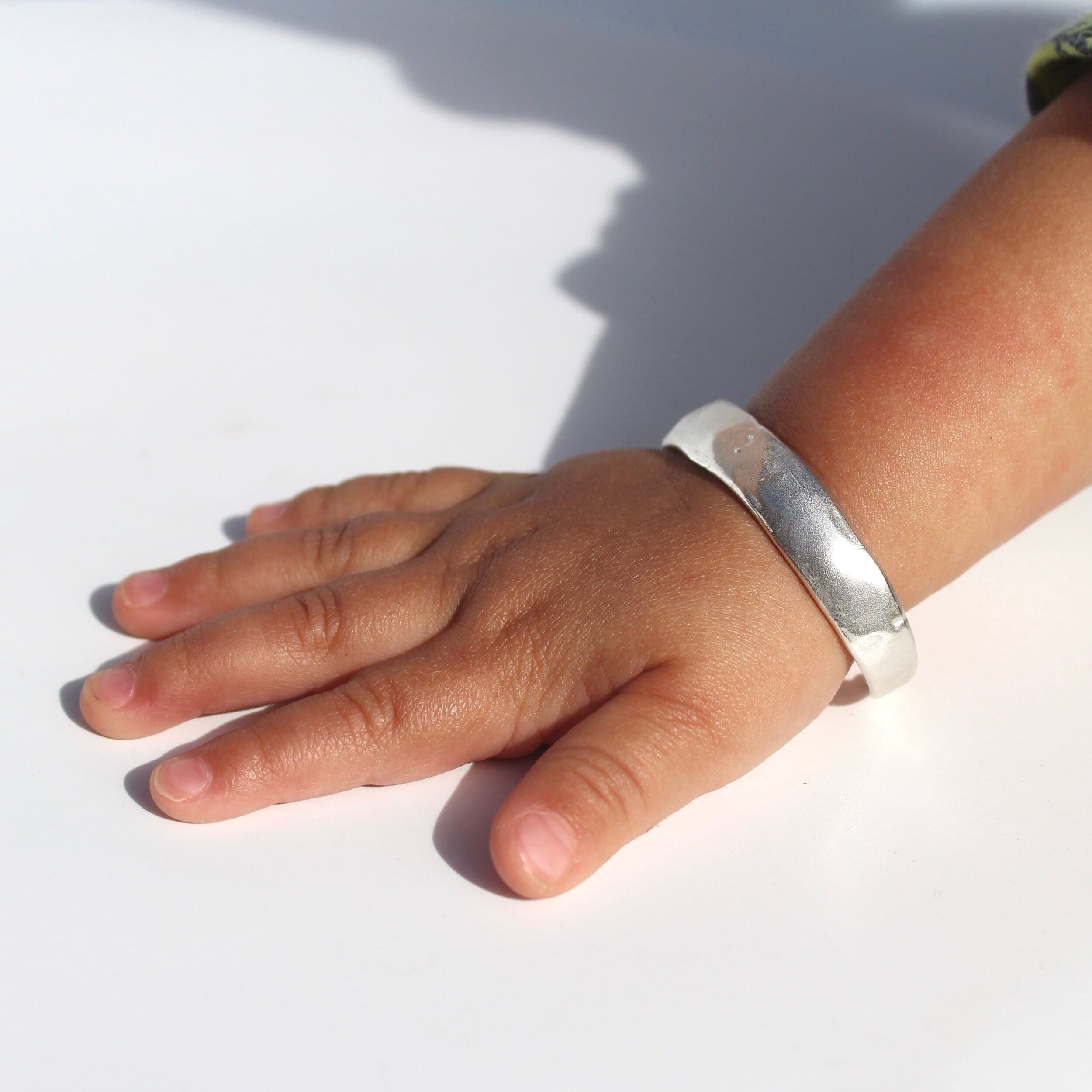 Heirloom silver baby bracelet | Annika