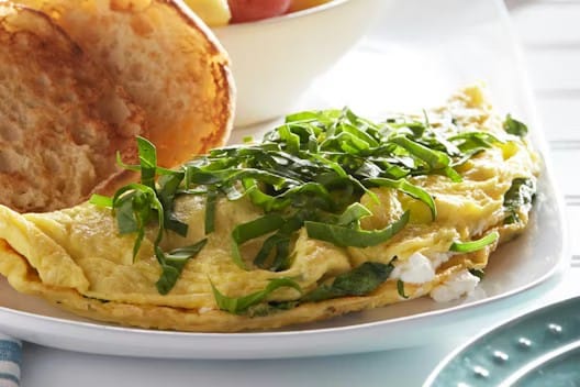 Goat Cheese Omelette 