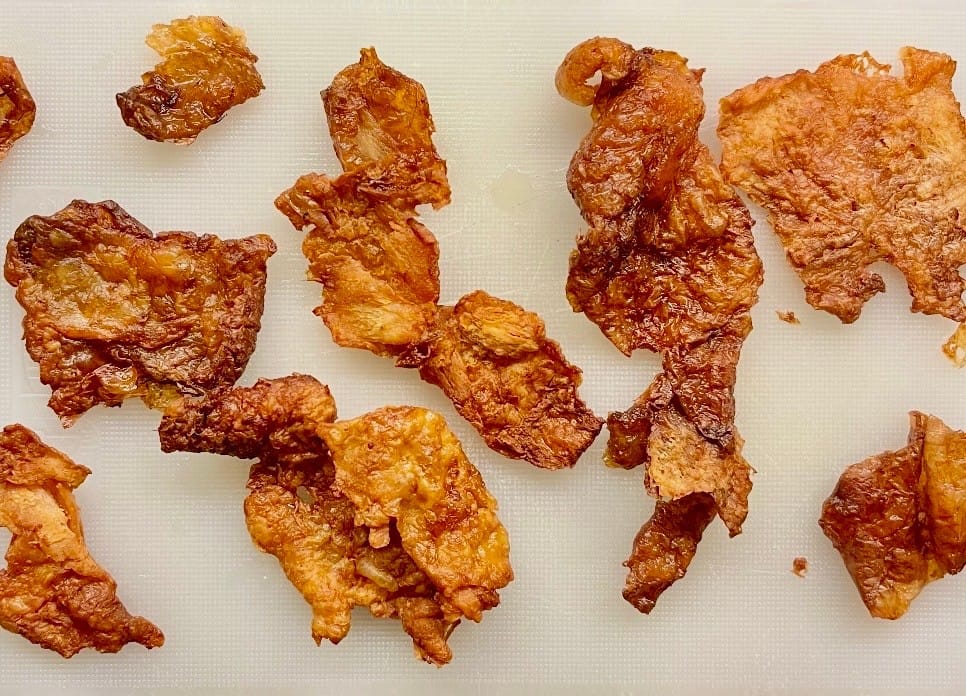 Super Crispy Chicken Skin