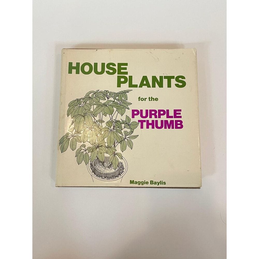 House Plants for the Purple Thumb Maggie Baylis 1st Ed Gardening Book, 1973 - Etsy