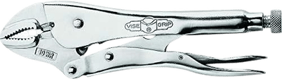 IRWIN VISE-GRIP Original Locking Pliers with Wire Cutter, Curved Jaw, 10-Inch