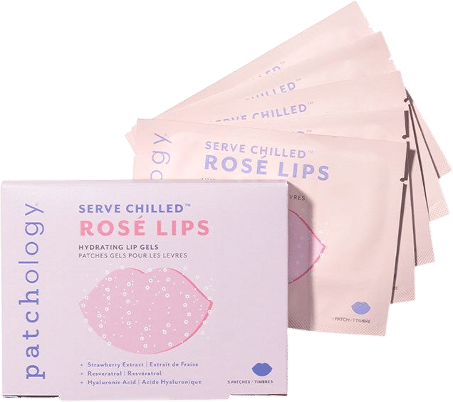 Patchology Rosé Lips Hydrating Lip Mask