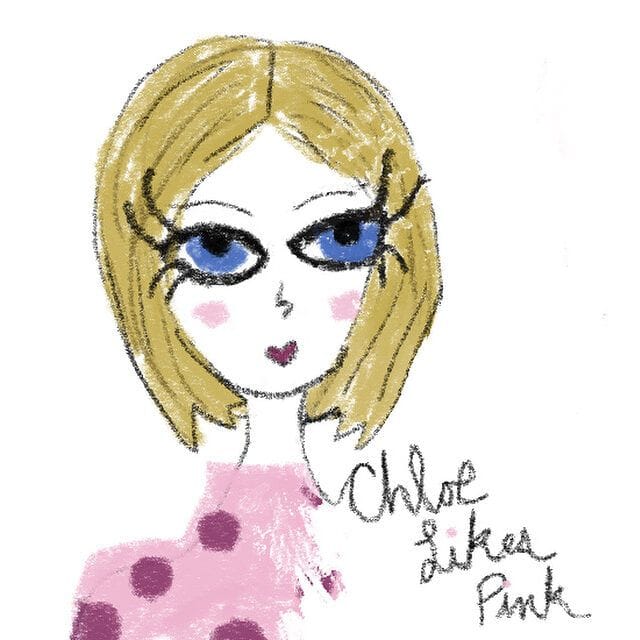 chloe likes pink