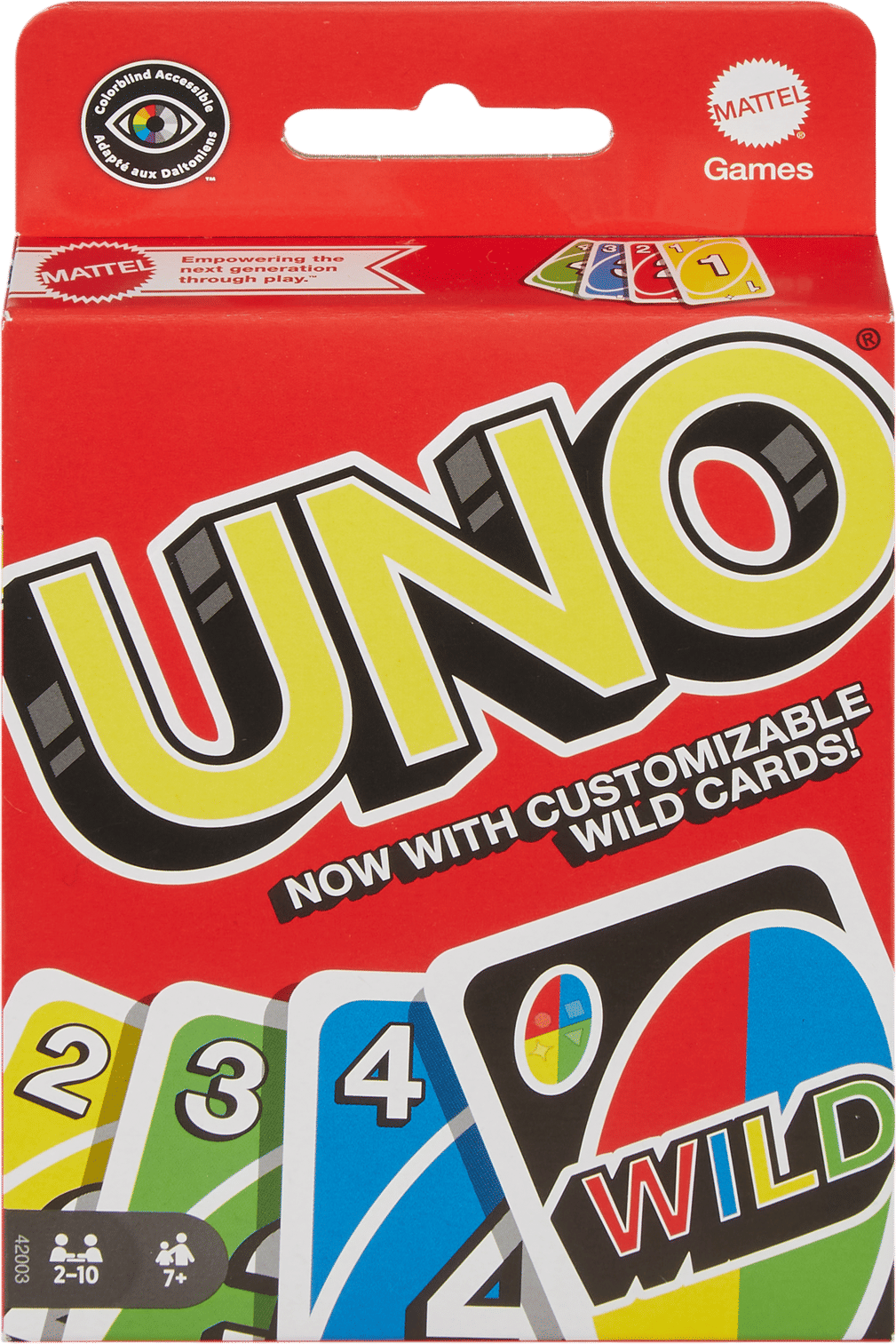Carrying a deck of UNO cards