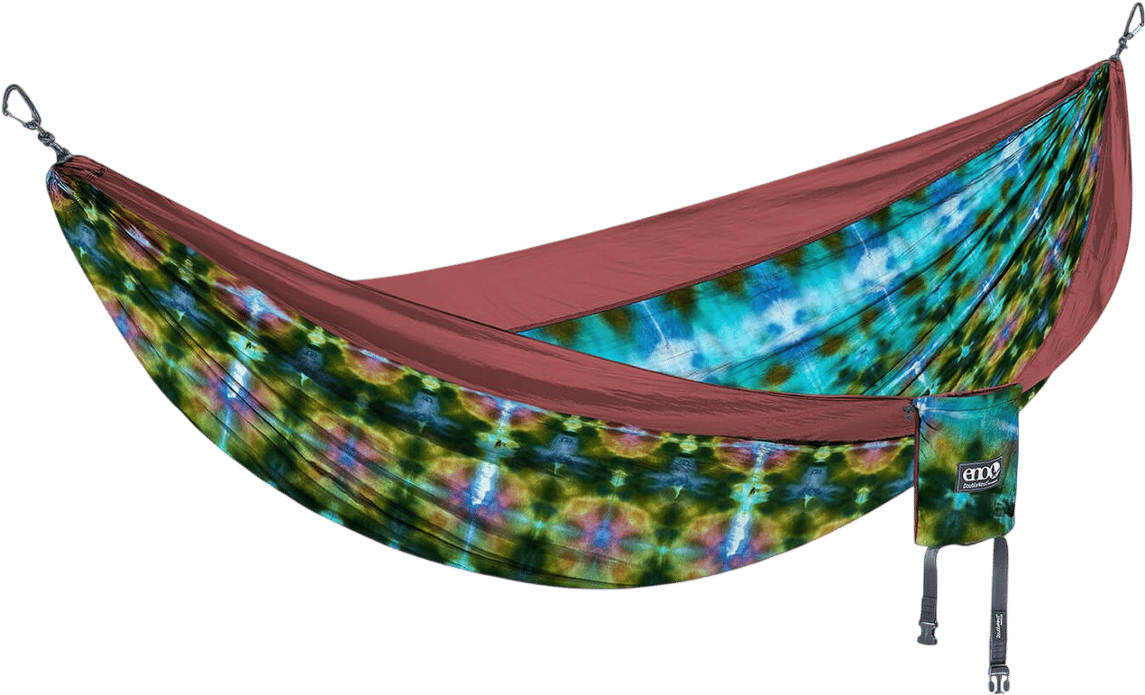 Swinging in a hammock
