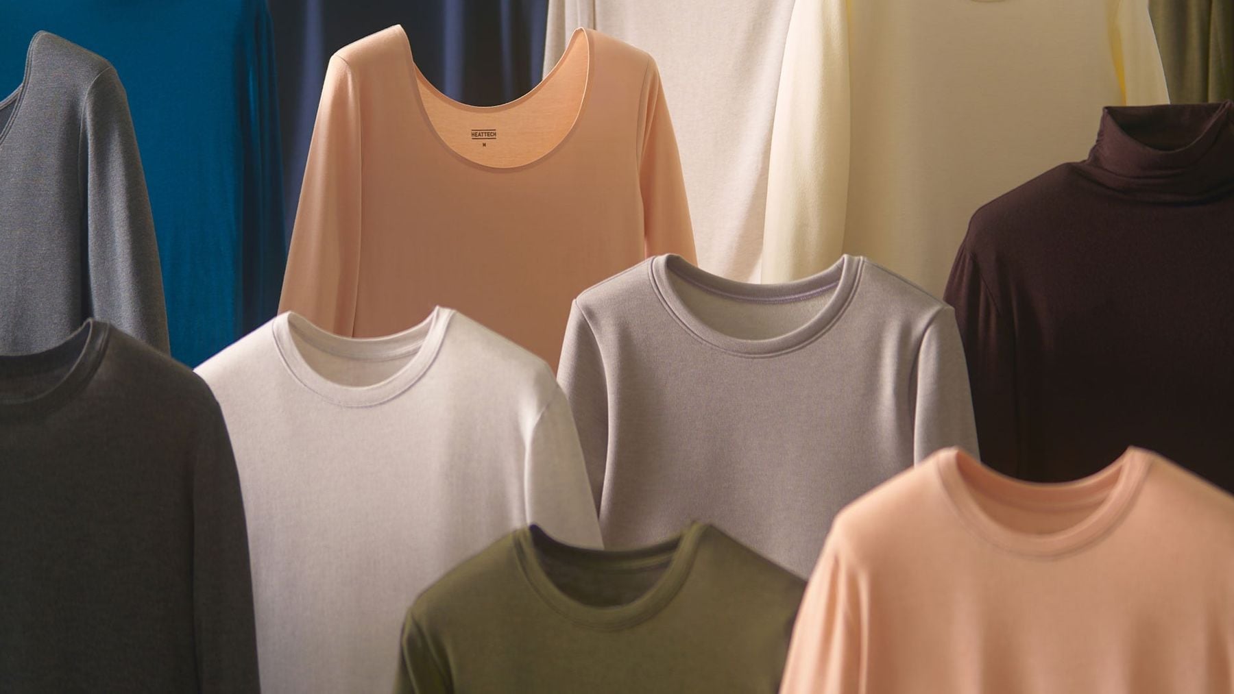 Uniqlo heattech long sleeve shirts!