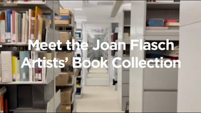 Joan Flasch Artists' Book Collection
