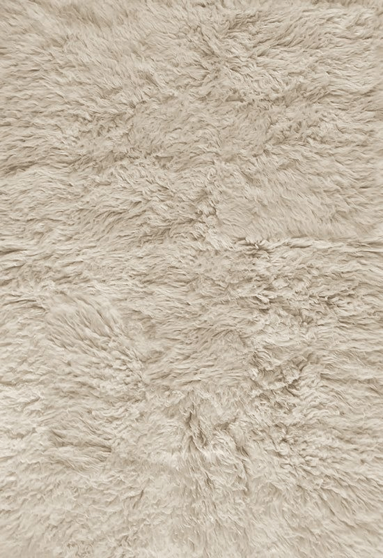 Shaggy Wool Rug - Oatmeal