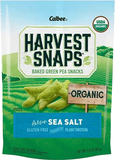 Organic Snack Crisps Sea Salt