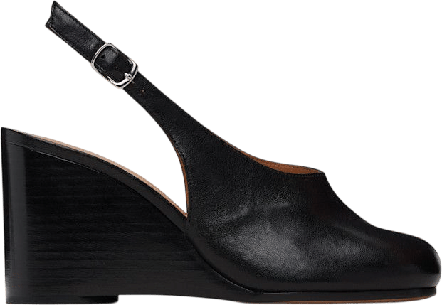 Maison Margiela Tabi sling back wedge