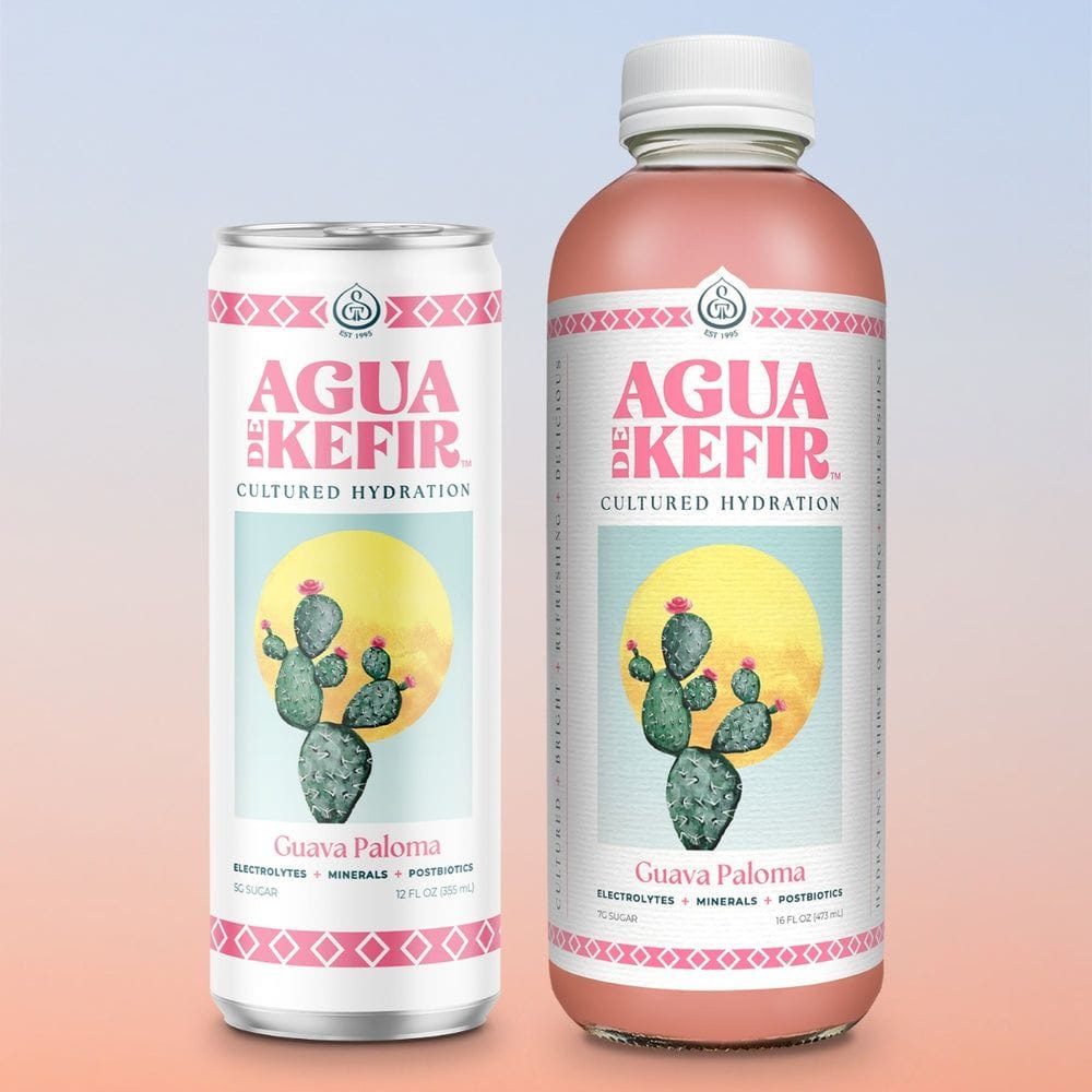 Agua de Kefir (Guava Paloma)