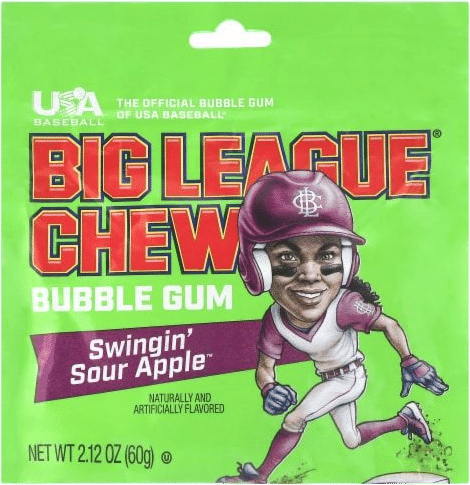 Big League Chew (green apple)