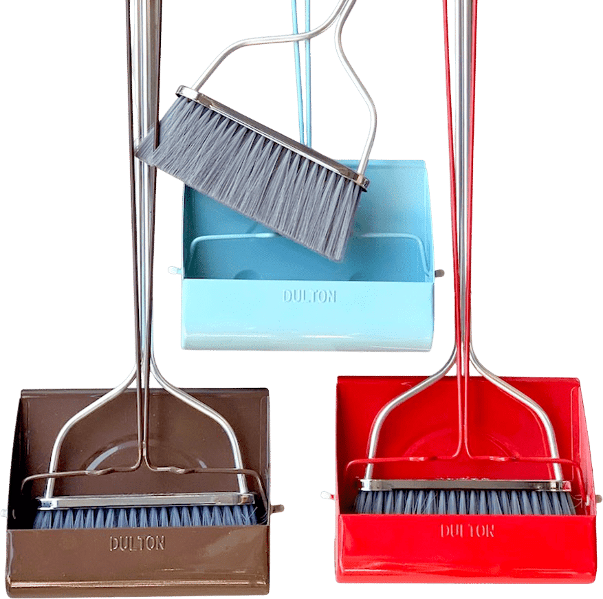 DULTON Smiley Dust Broom Set