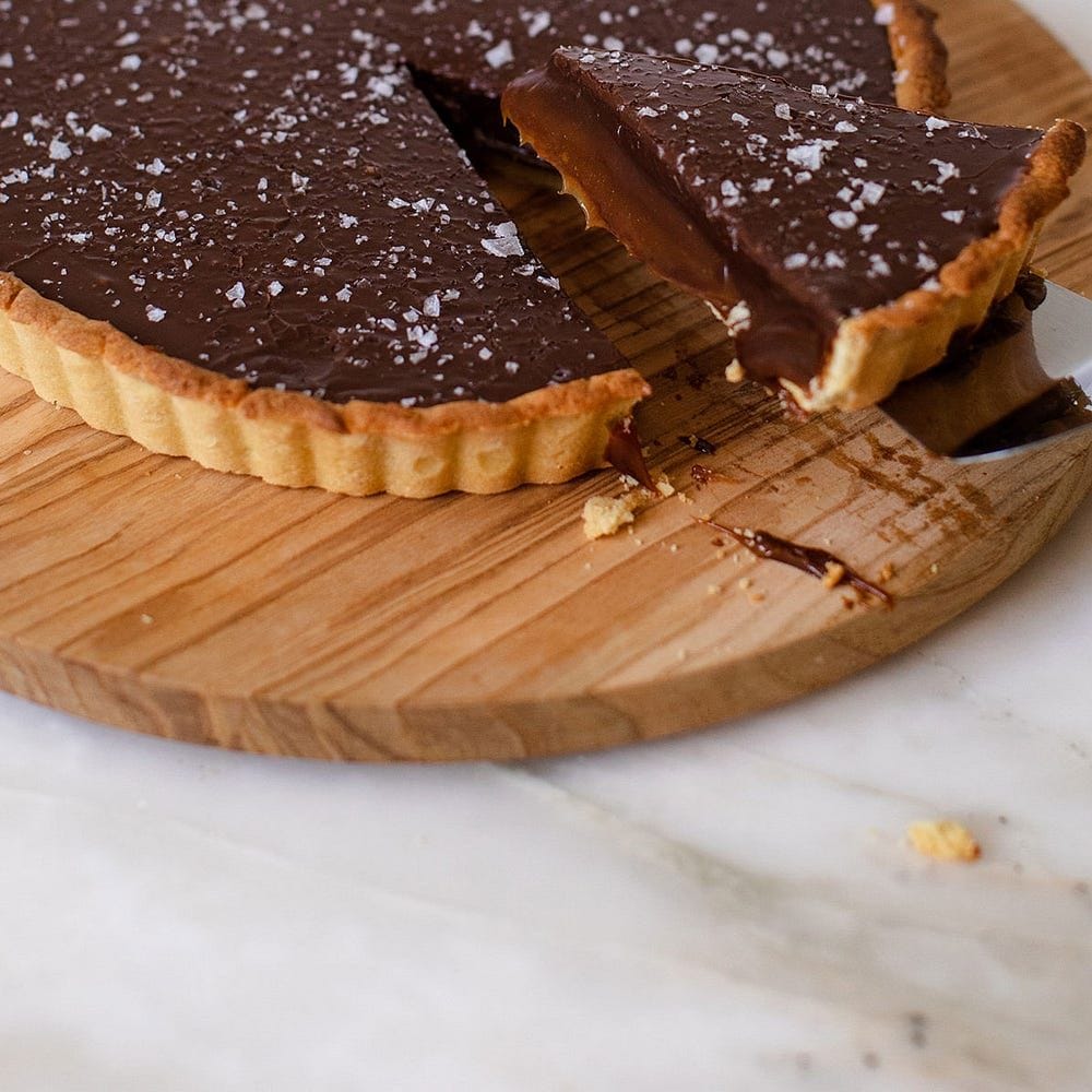 Dulce de Leche and Chocolate Tart
