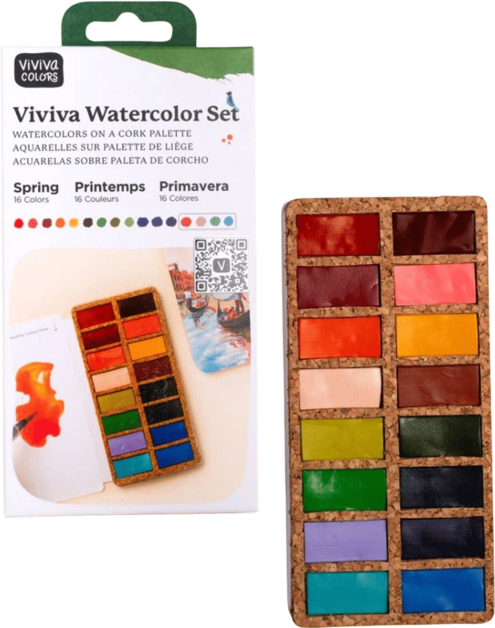 Viviva Spring 16 Watercolor Set