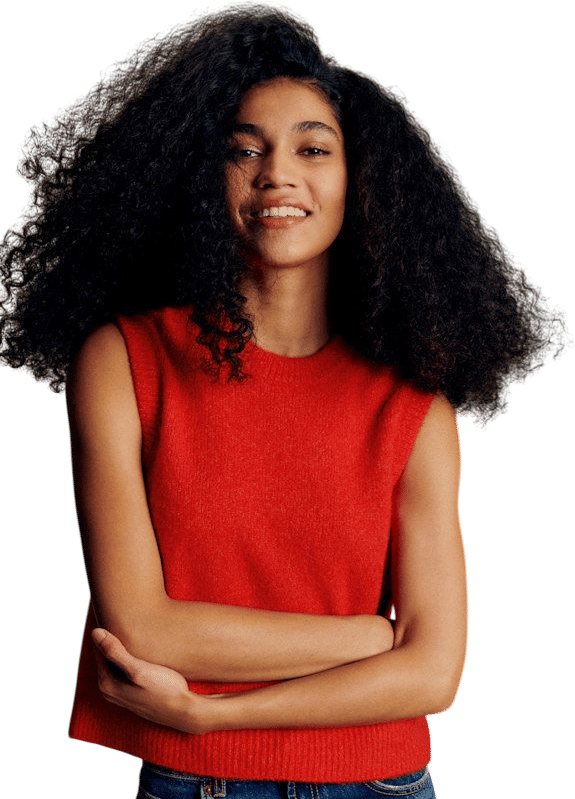 Samuel Jumper - Red - Baby Alpaca - Sézane