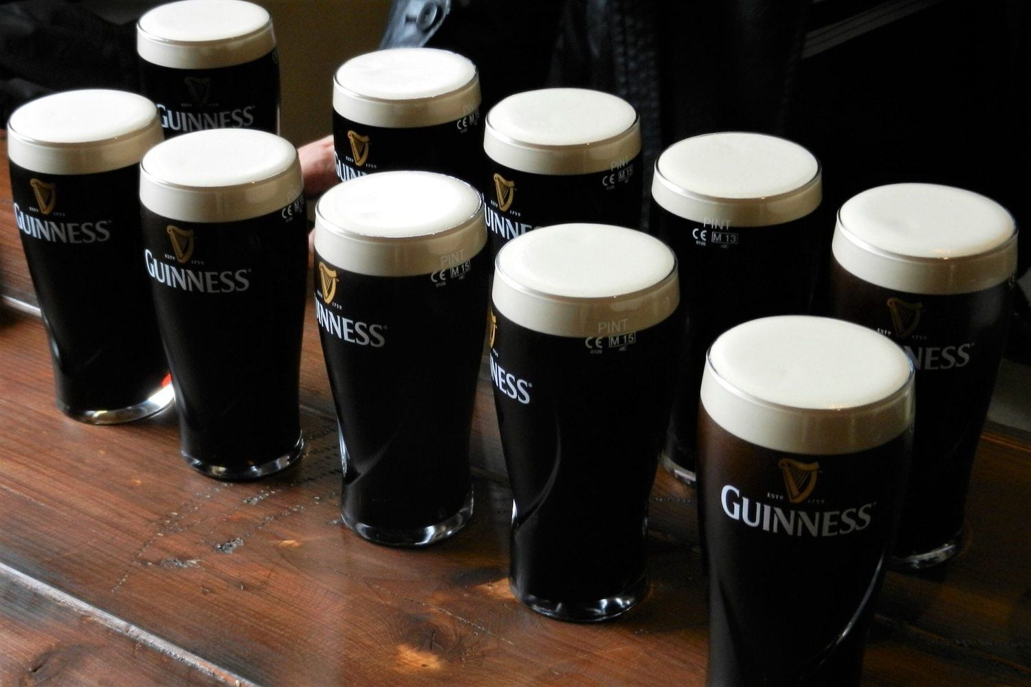 A pint of Guinness