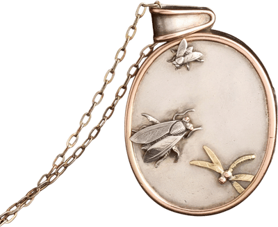 Victorian Bug Locket