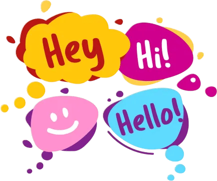 just say hi