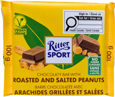 Roasted Peanut Vegan Chocolate Bar