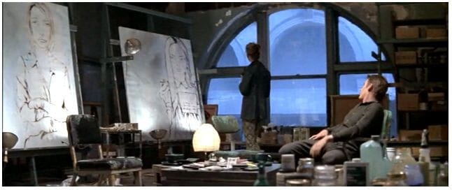 The art studio in Great Expectations