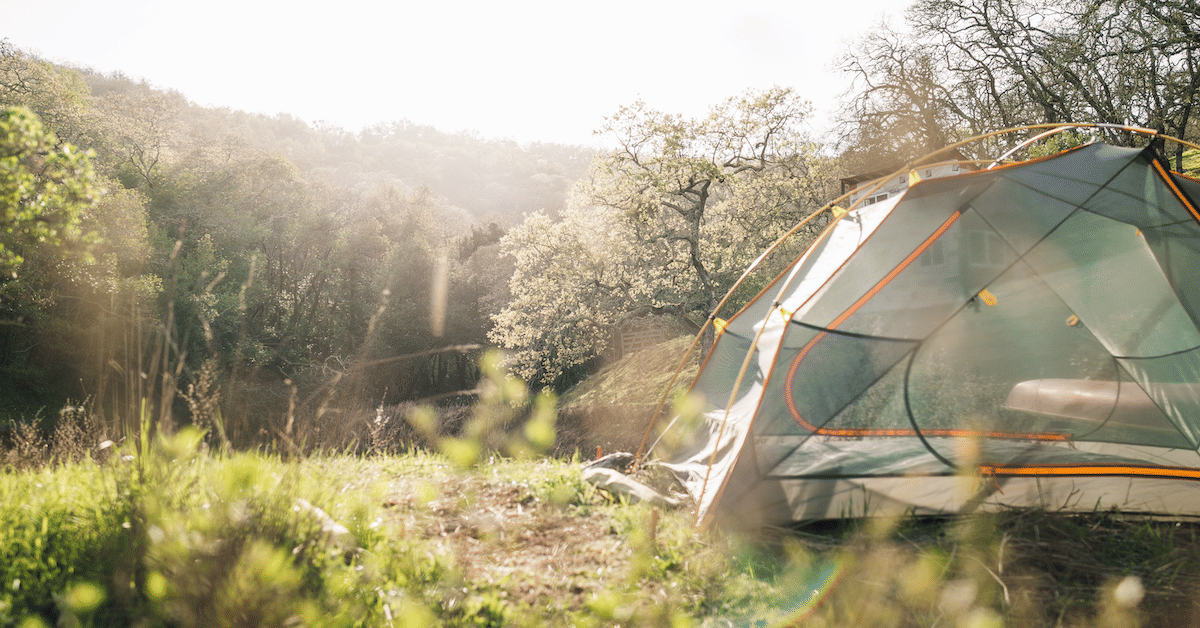 Rent camping gear