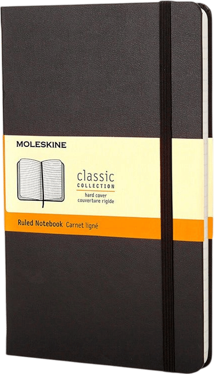 Moleskine Pocket Notebook (Grid or Dot)