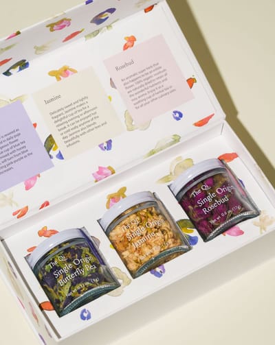 Trio Petite Flower Teas Set