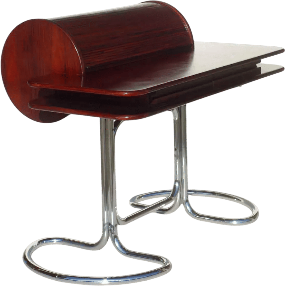 Italian Design Rosewood Desk by Giotto Stoppino for Bernini (1960)