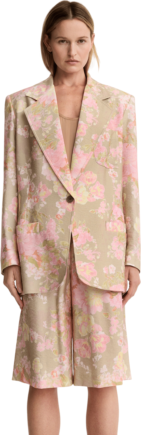 Smythe Notched Lapel Blazer