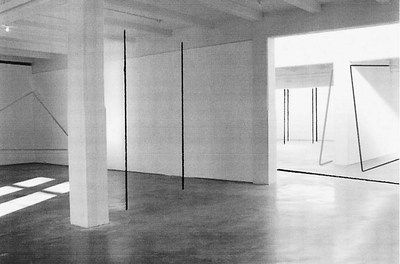 Why Does Fred Sandback’s Work Make Me Cry?