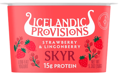 Strawberry Lingonberry Skyr
