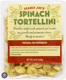 trader joes spinach tortellini