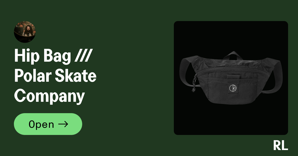 Polar Skate Company Hip Bag