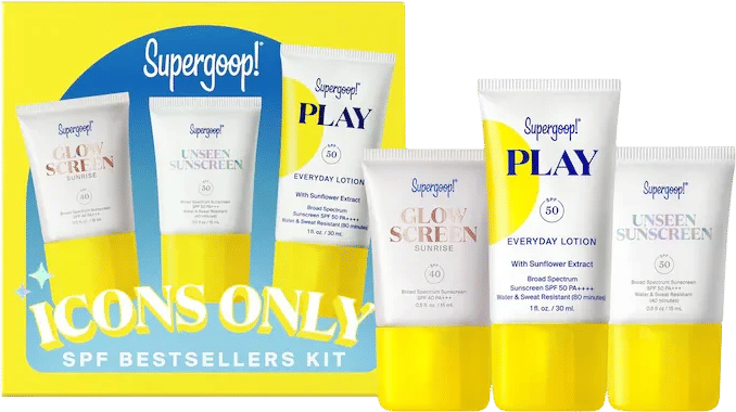 Supergoop mini set 