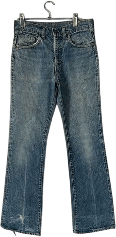 VTG 70s Levis 517 Single Stitch Faded Denim 30x32