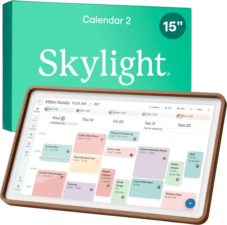 Skylight Calander 2 Wood