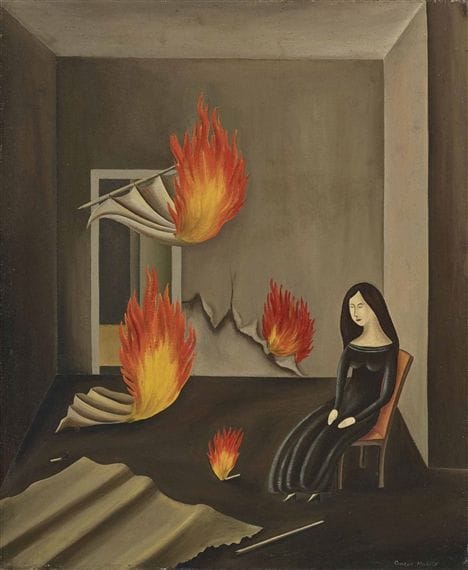 Poltergeist (1941) by Conroy Maddox