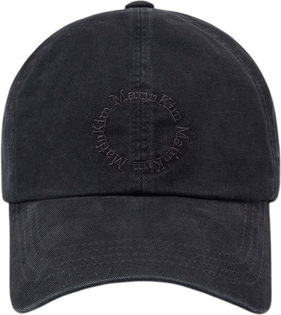 Washed Circle Logo Ball Cap