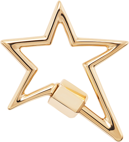 Marla Aaron Jewelry Starlock in Gold
