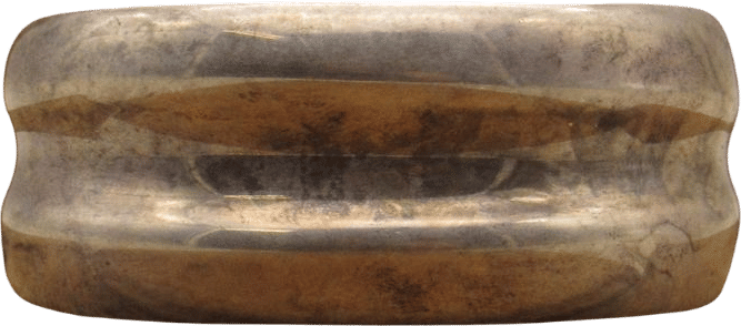 Sterling Silver and Bronze Band Cuff Bracelet
