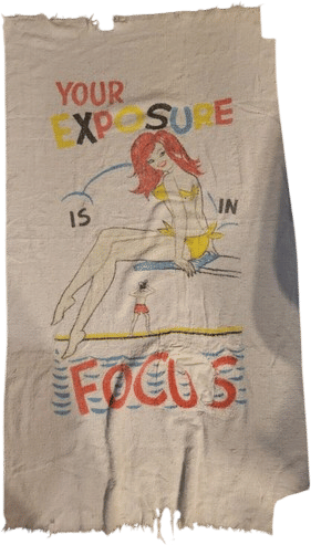 Vintage Cannon MCM Beach Towel