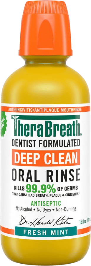 therabreath deep clean mouthwash